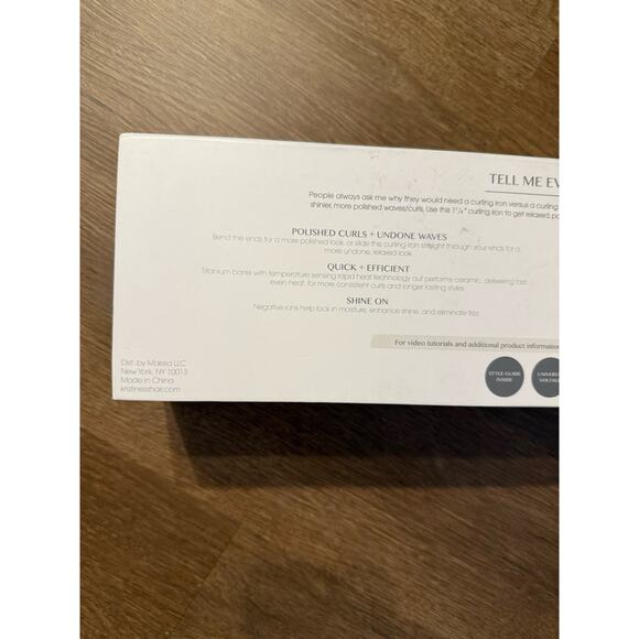 Kristin Ess Soft Wave 1 1/4” Curling Iron – Titanium Barrel | Used in Box - Picture 6 of 13